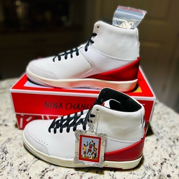 WMNS Air Jordan 2 Retro “Nina Chanel Abney” Size:9.5W/8M - Picture 3 of 7